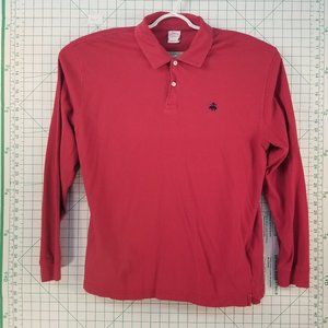 Brooks Brothers Long Sleeve Red Polo XL
